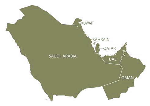 Golfstaaten Übersicht