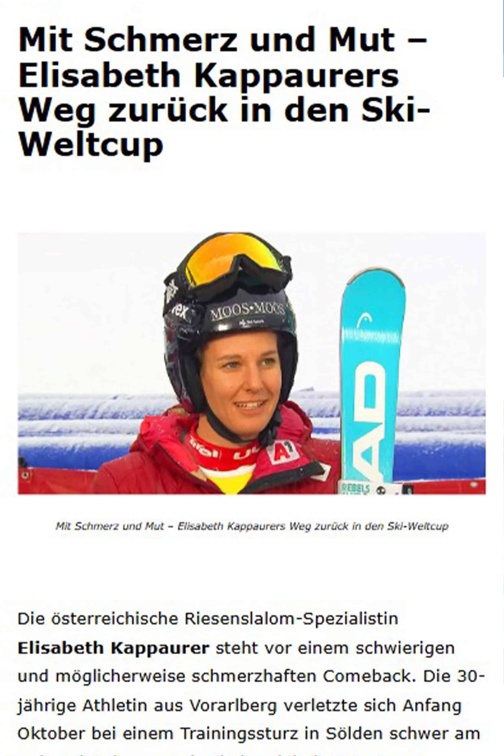 Skiweltcup.tv
Elisabeth Kappaurer